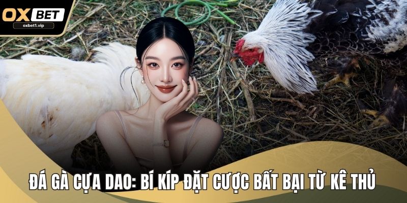 Đá Gà Cựa Dao: Bí Kíp Đặt Cược Bất Bại Từ Kê Thủ Lâu Năm