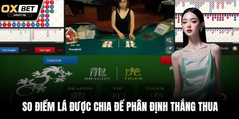 So điểm lá được chia để phân định thắng thua