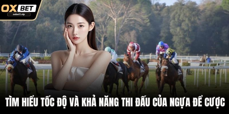 Tìm hiểu tốc độ và khả năng thi đấu của ngựa để cược